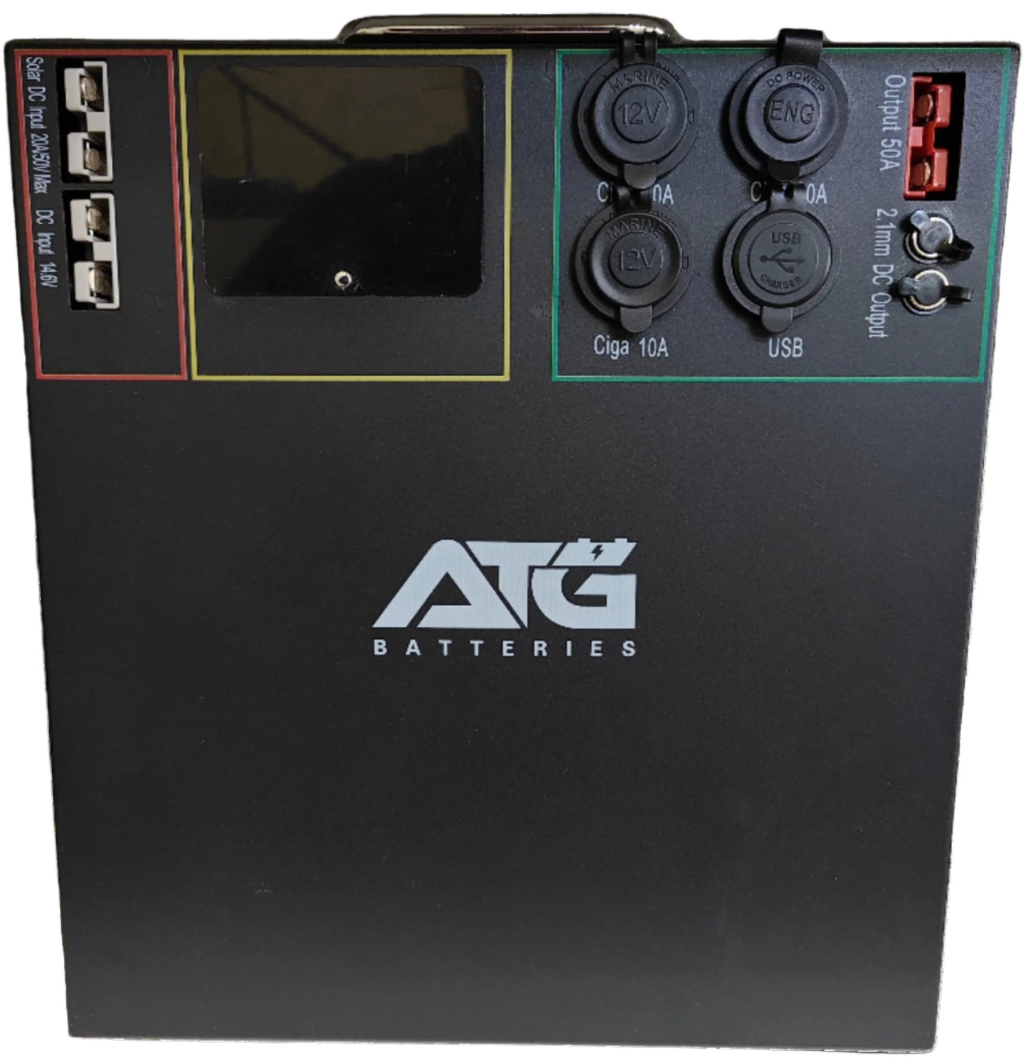 Ex-Demo ATG Batteries V1 100Ah Slimline Lithium Bonza Battery Box with Starlink mini connection (Copy)